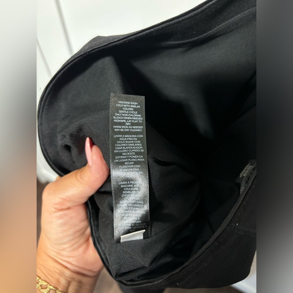 White House Black market Ponte blazer and pencil skirt GUC size 12 and 10 skirt - Picture 9 of 10